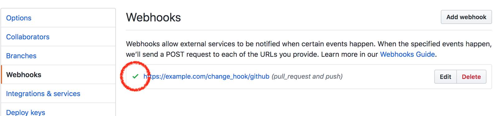 GitHub Webhook Success